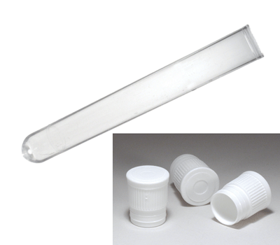 Test Tube Cap Types - Test Tubes with Caps (50/pkg) #537-751-752/50
