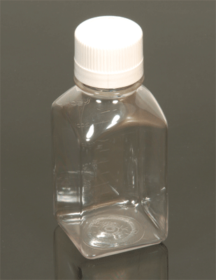 250ml Sterile Square Colostrum Storage Bottle (6/pkg) 