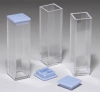 Disposable Plastic Cuvettes & Caps  (100/box) 