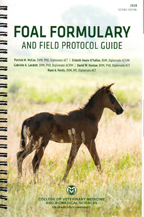 "Foal Formulary and Field Protocol Guide" Second Edition (2020) 