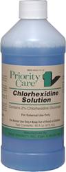 Chlorhexidine Solution, 16 oz., 12/Pkg. 