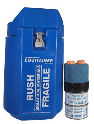 Equitainer with internal components